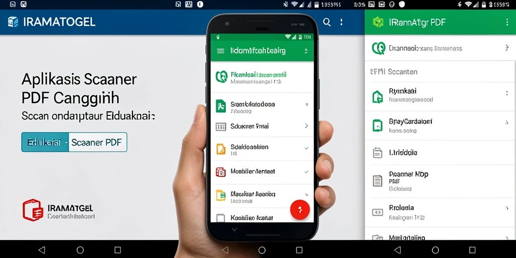 Antarmuka pengguna sederhana IRAMATOGEL untuk Scanner PDF.