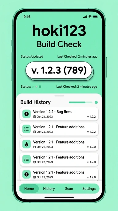 Riwayat Versi Aplikasi hoki123 untuk Android